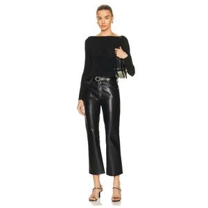 CITIZENS OF HUMANITY Isola Cropped Boot Recycled Leather